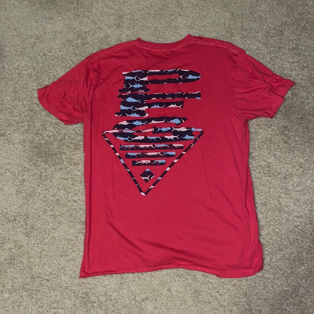 Mens Columbia PFG T-shirt Size Large